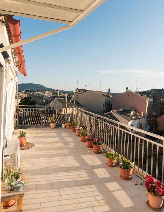 Roof Garden House Apartment Corfu  Екстериор снимка
